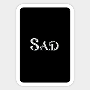 XXXTentaction - Sad iPhone Case Sticker